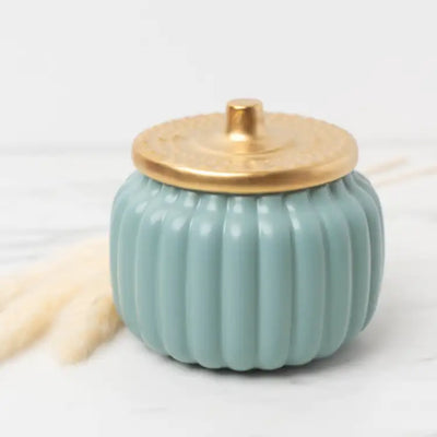 18oz Luxe Ceramic Pumpkin Candle