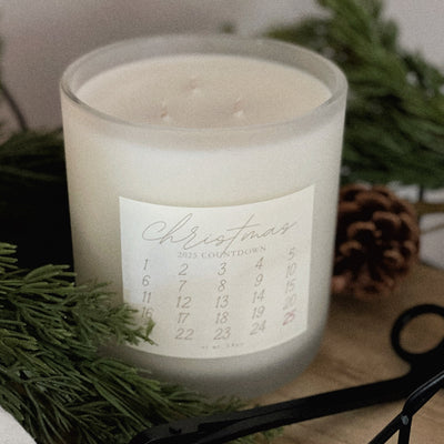 2025 Christmas Advent Candle