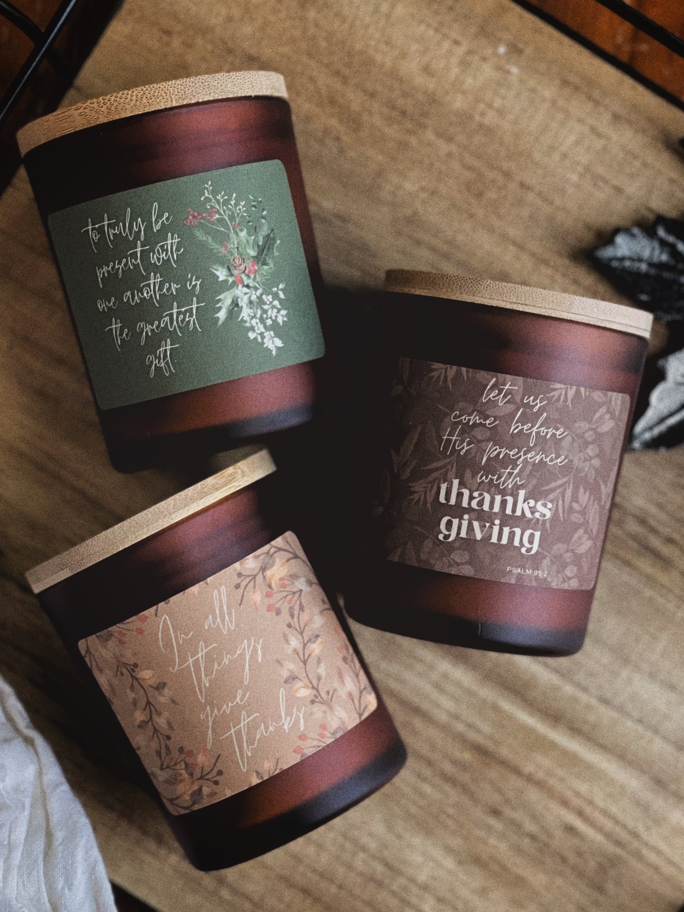 Gather & Thanks Candles
