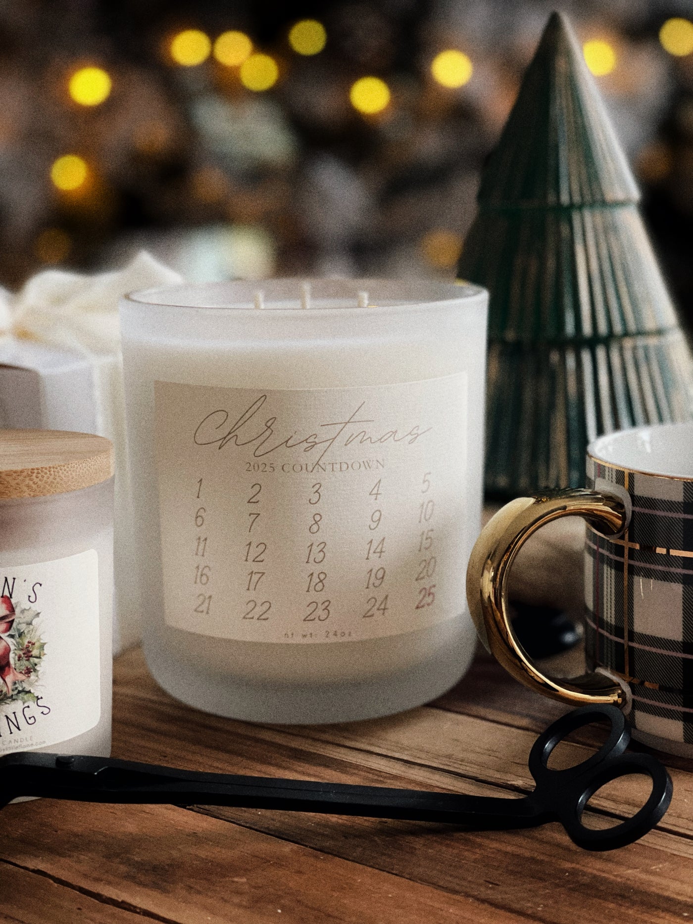 2025 Christmas Advent Candle