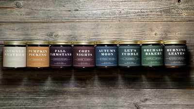 Fall Jewel-Toned Candles