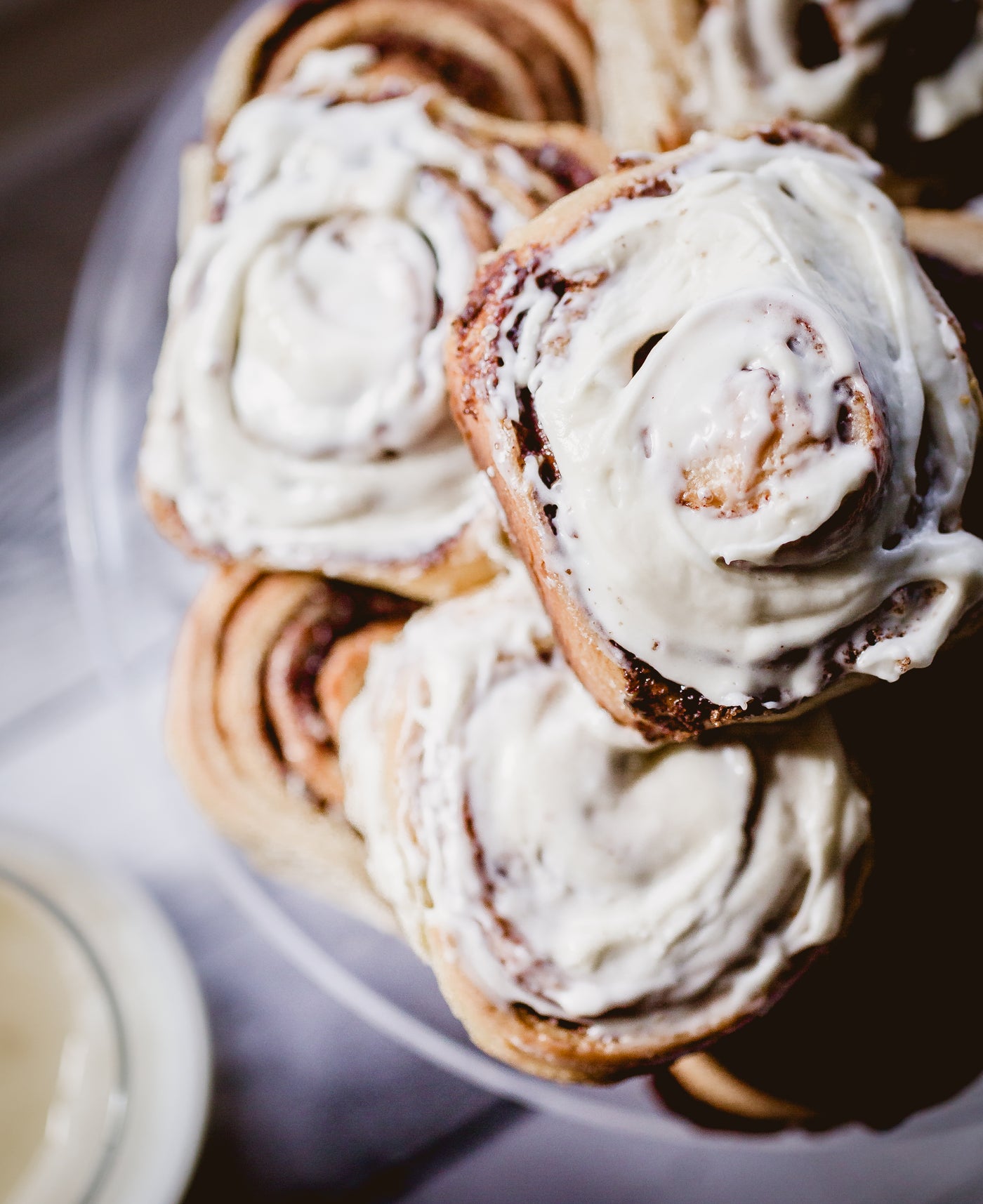 Frosted Cinnamon Bun